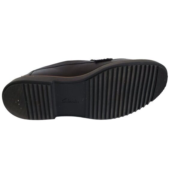 CLARK'S Wool & Leather Slip On Loafer Shoes Women's 6.5M Flat Low Heel Non Slip - Picture 13 of 14